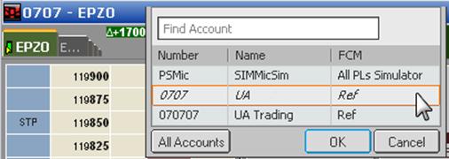Description: C:\Documents and Settings\michelle\My Documents\Help Images\CQG Trader\CQGT 4.1\cqgt acct selector.png